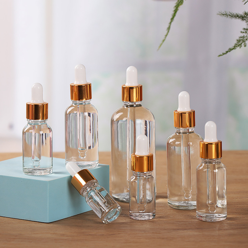 Juice Bottle Dropper - Bouteilles compte-gouttes en verre transparent, distributeur