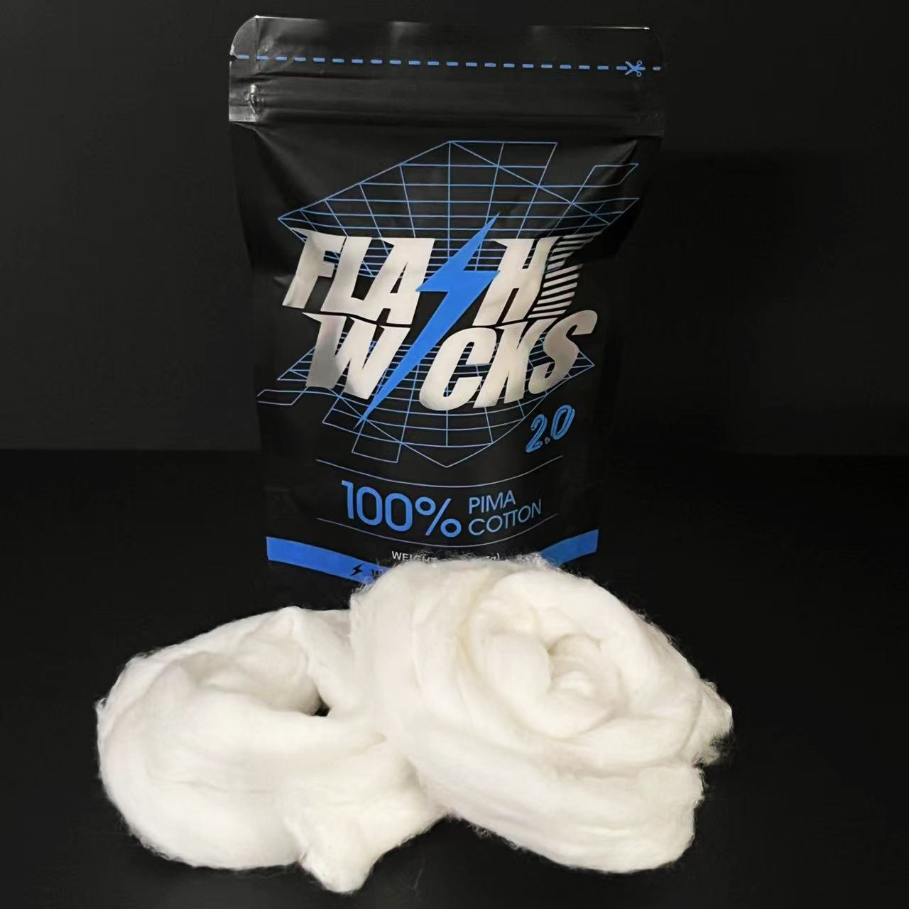 Cotton Wick Organic - Mèches en coton biologique flash, 100%