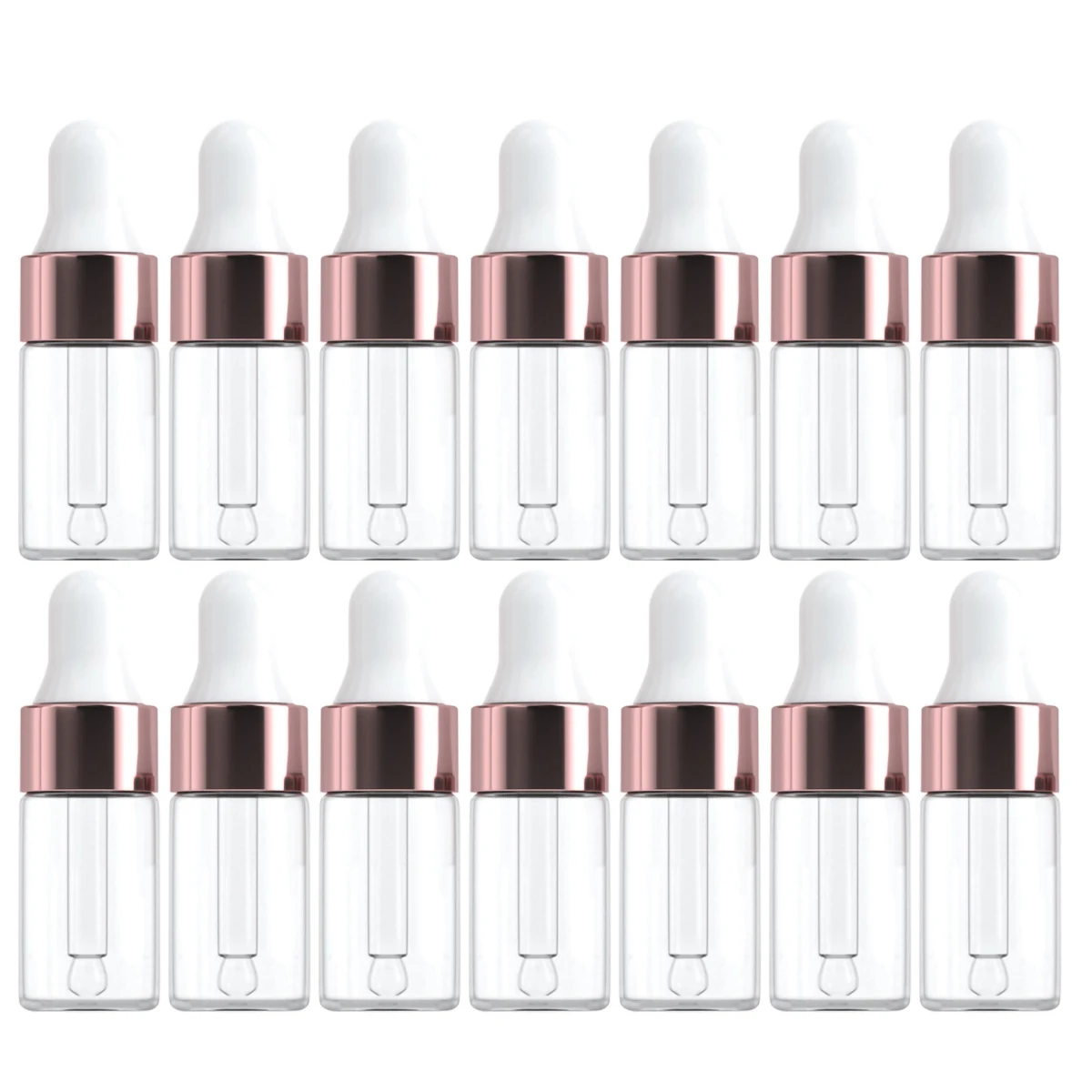 Juice Bottle Dropper - Mini Compte-Gouttes en Verre pour Aromathérapie,