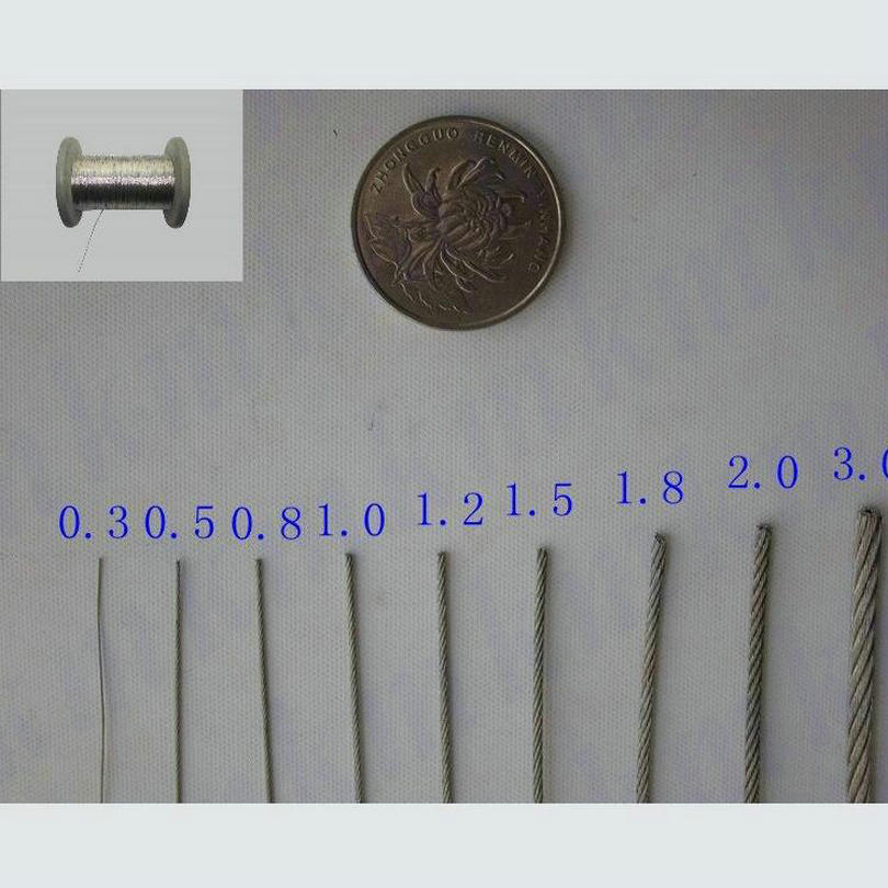 Câble métallique en acier inox - Stainless Wire Ss316 avis et prix
