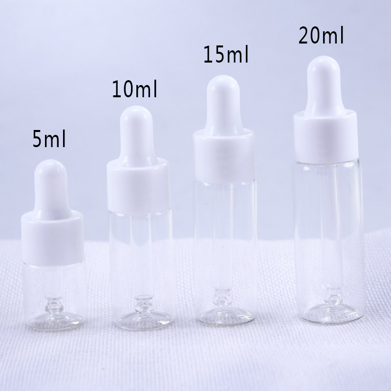 50 pcs/lot 5 ml 10 ml 15 ml 20 - Juice Bottle Dropper avis et prix
