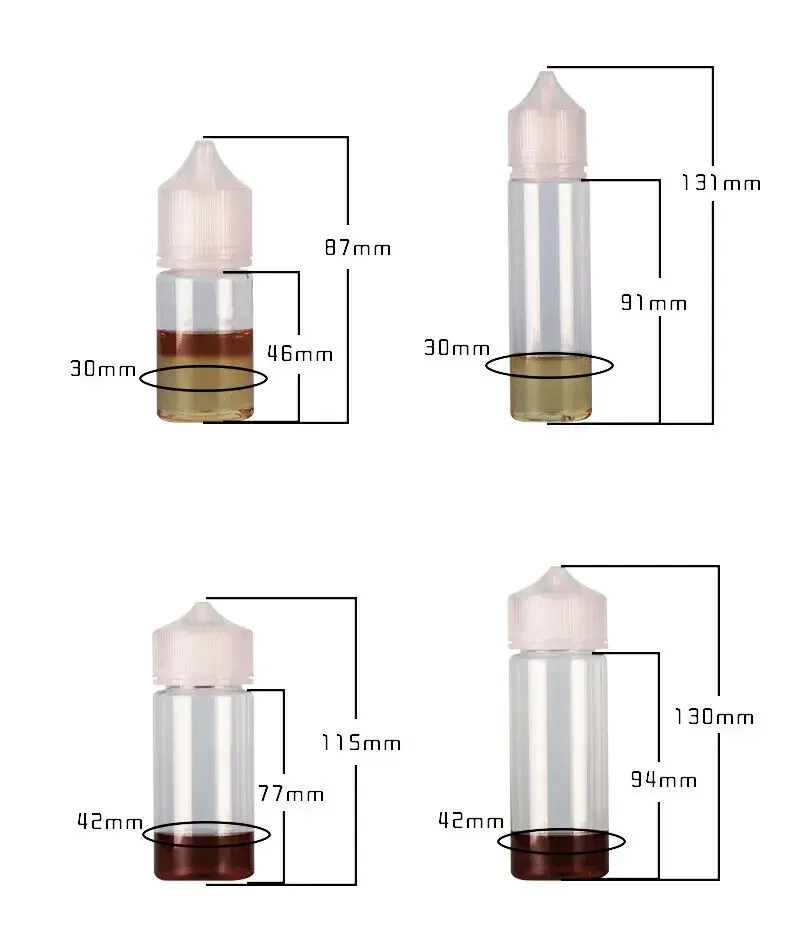 Bouteilles compte-gouttes vide - Juice Bottle Dropper avis et prix